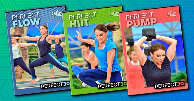 Cathe Friedrich's Perfect30 30 minute workout DVDs