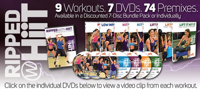 Cathe Friedrich's hiit DVD workouts for women and men