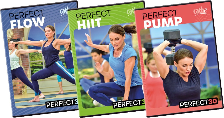 Order Cathe Friedrich's New Perfect30 Workout Videos for women and men
