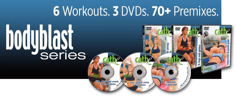 Cathe Friedrich Body Blast DVD Workout Series for women and men