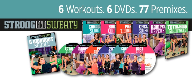  Cathe Friedrich Strong and Sweaty Ramped Up Upper Body Workout  DVD - Get Stronger and Tone and Sculpt Your Upper Body Back, Chest, Arms,  and Shoulders : Cathe Friedrich: Movies 