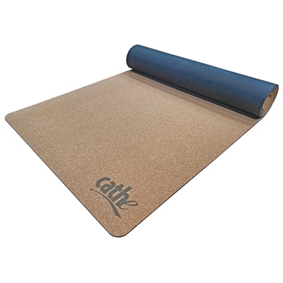 extra long cork yoga mat